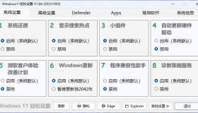 Windows11轻松设置v1.06绿色版