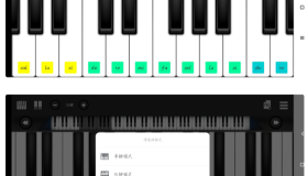 指舞钢琴V1.0模拟真实的钢琴键盘，将你的手机变成一个钢琴教练，可以帮助你练琴弹琴、学习钢琴识谱、练习钢琴节奏、了解钢琴