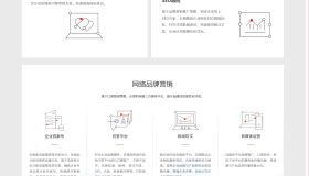 分享一套简洁大气且好看的排名seo官网源码