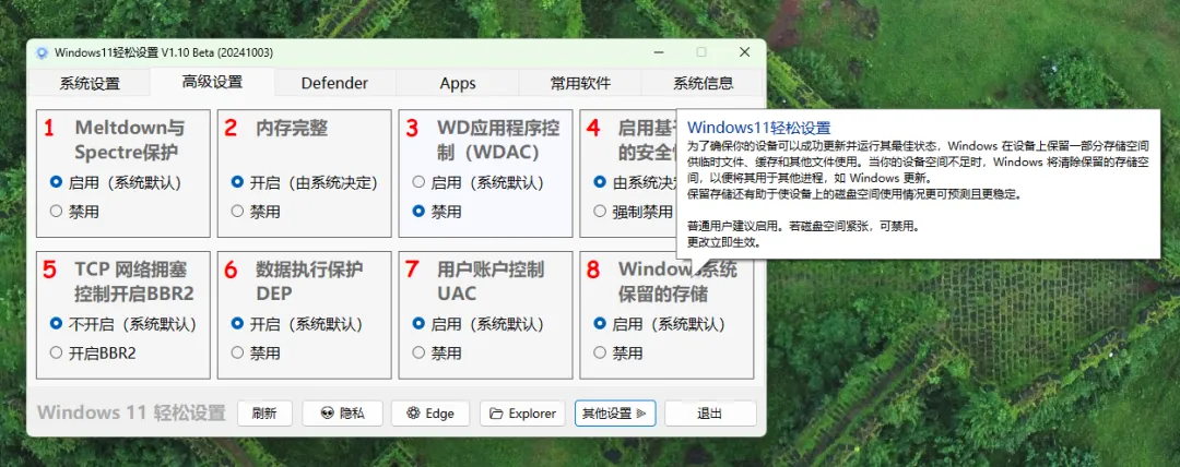 推荐一款Windows11系统优化工具