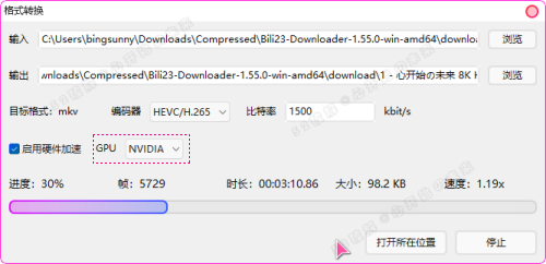 B 站视频下载器 Bili23-Downloader v1.55.0 新春版，支持自动高音画质